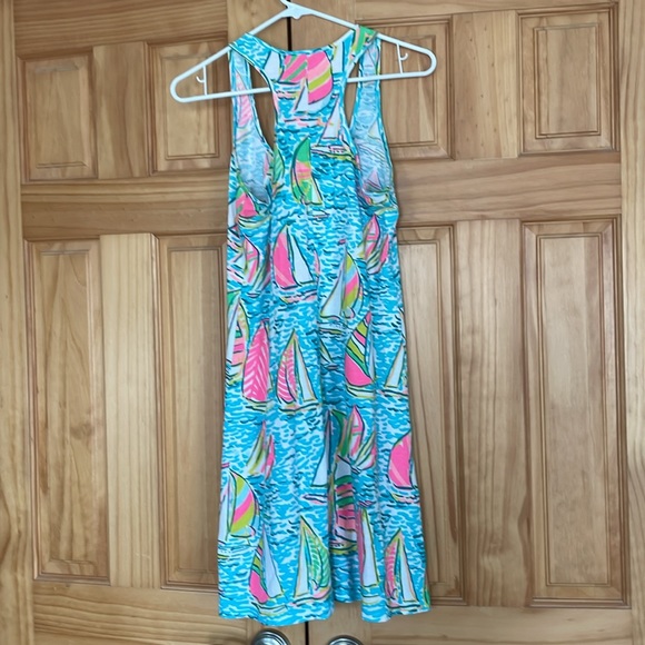 Lilly Pulitzer Blue and Pink Mini Dress - Picture 3 of 5